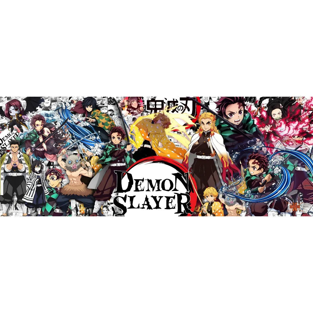 Demon slayer Large Desktop Mat