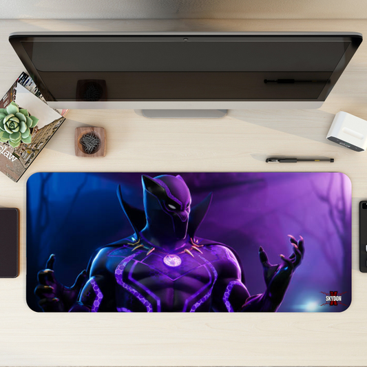 Black Panther Large Desktop Mat
