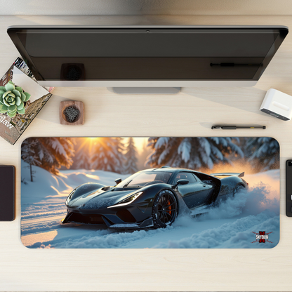 McLaren Car Large Desktop Mat